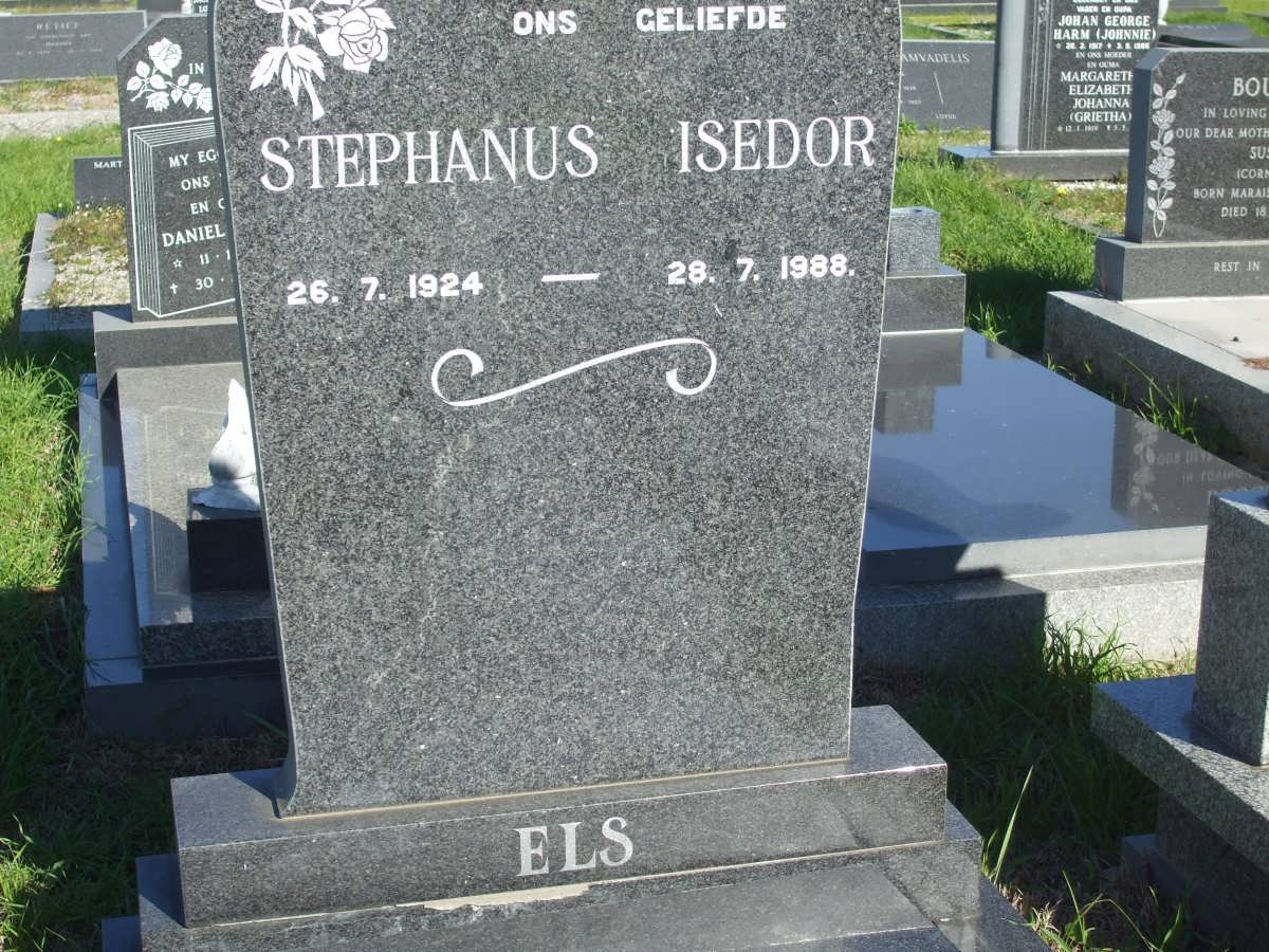 ELS Stephanus Isedor 1924-1988