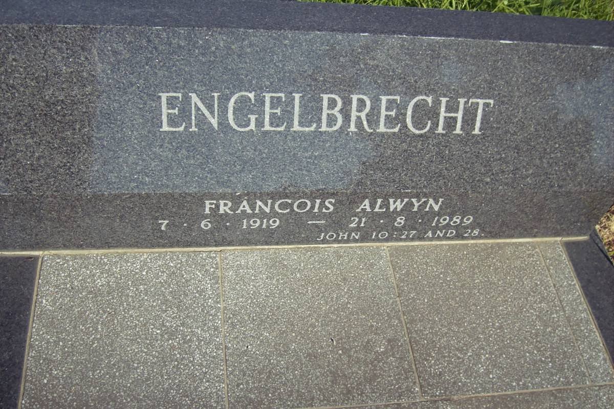 ENGELBRECHT Francois Alwyn 1919-1989