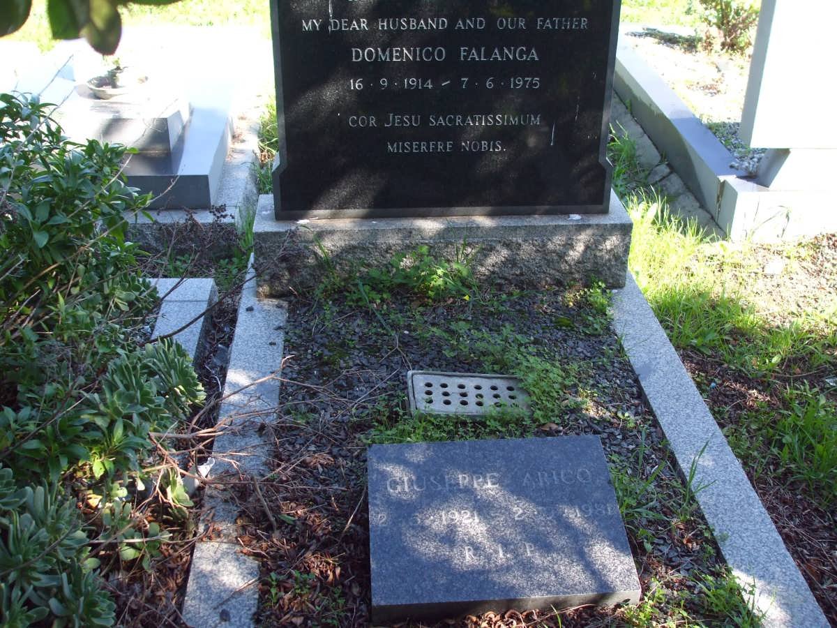 FALANGA Domenico 1914-1975 :: ARICO Giuseppe 1921-1981
