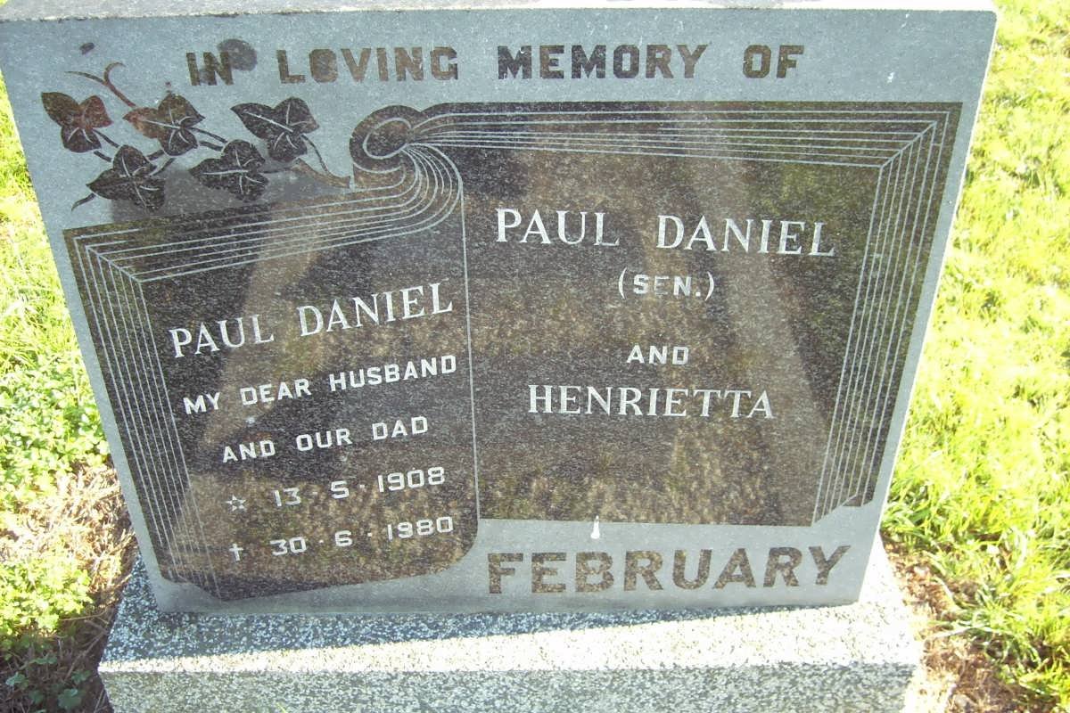 FEBRUARY Paul Daniel  &amp; Henrietta :: FEBRUARY Paul Daniel 1908-1980