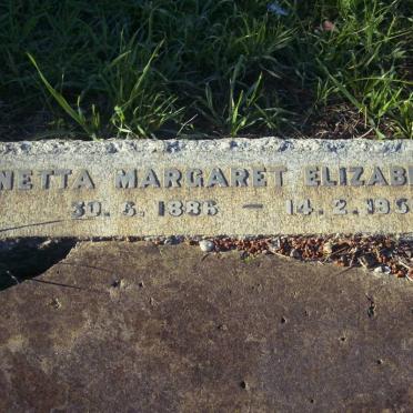 FRY Janetta Margaret Elizabeth 1886-1966