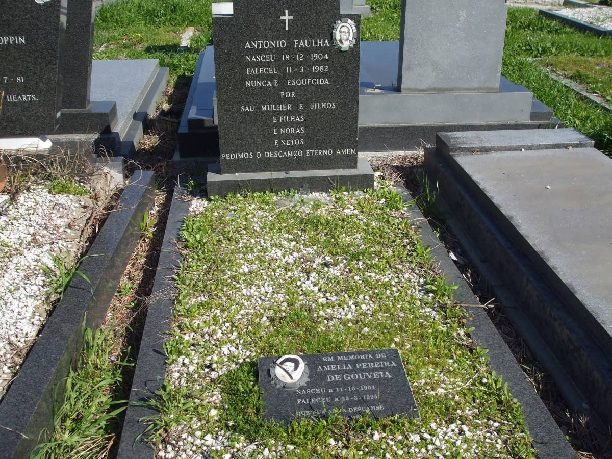 FAULA Antonio 1904-1982 :: GOUVEIA Amelia Pereira, de 1904-1995