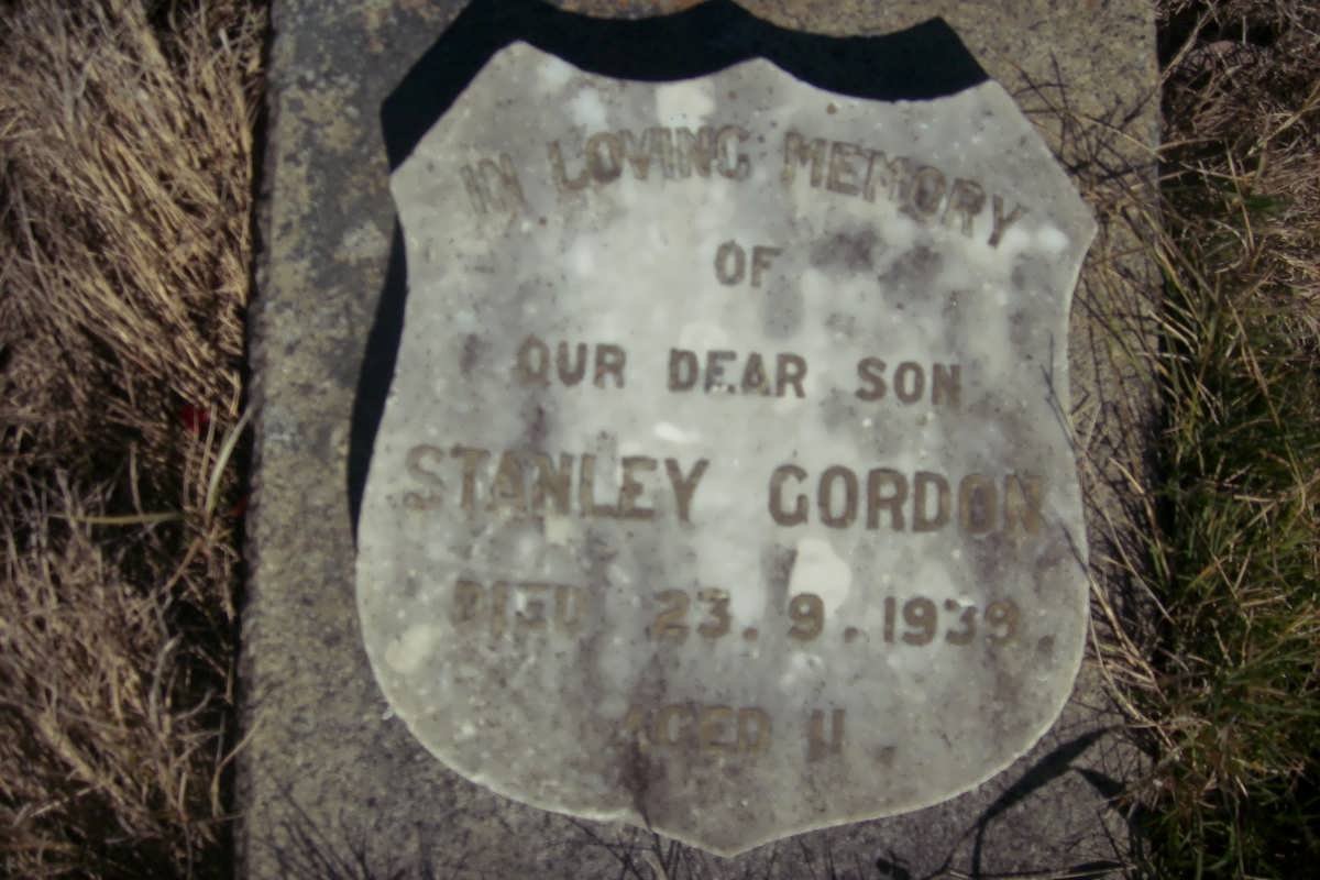 GORDON Stanley -1939