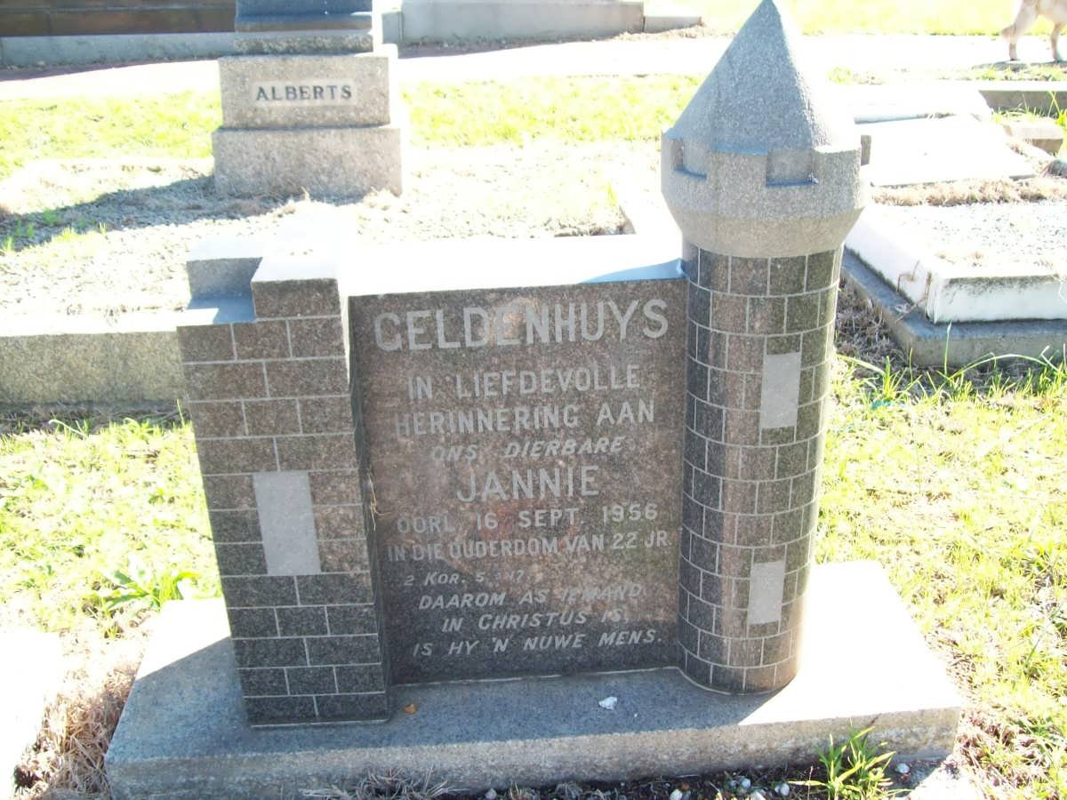 GELDENHUYS Jannie -1956