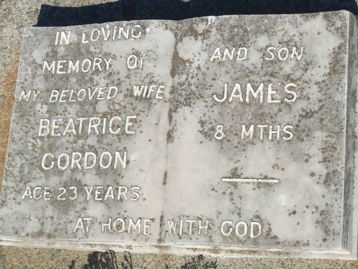 GORDON Beatrice :: GORDON James