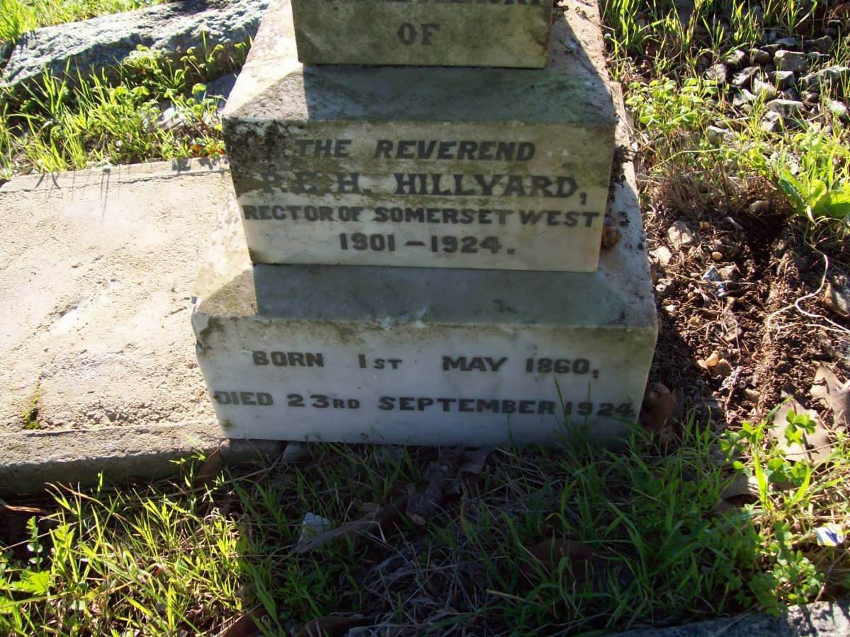 HILLYARD P.E.H. 1860-1924