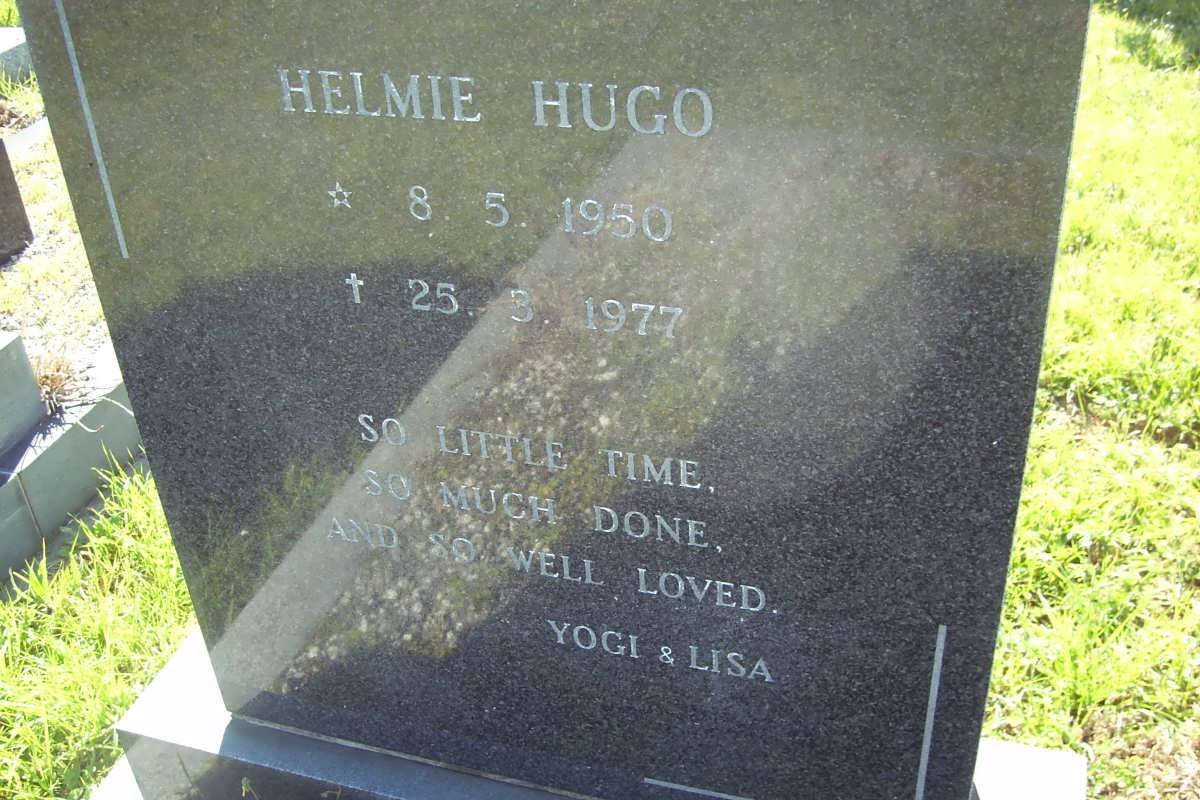 HUGO Helmie 1950-1977