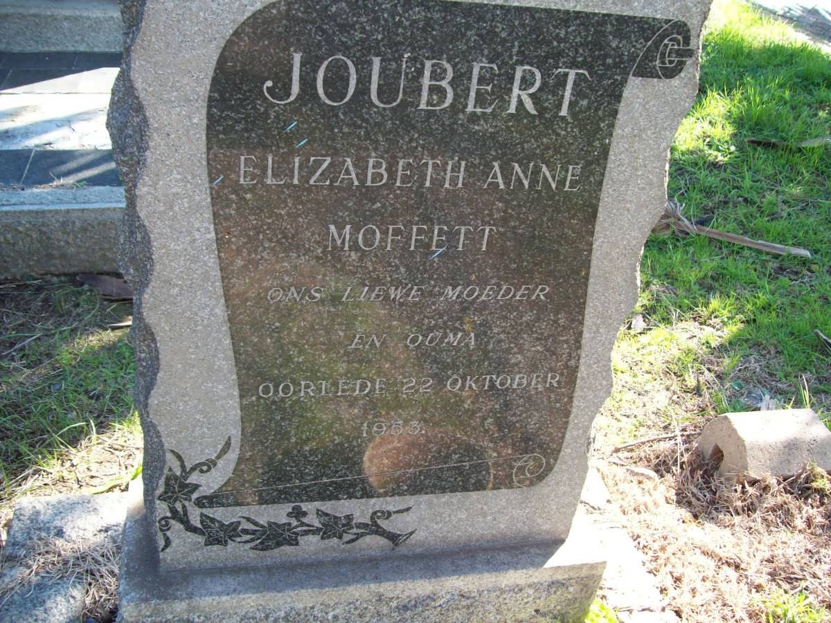 JOUBERT Elizabeth Anne Moffett -1953