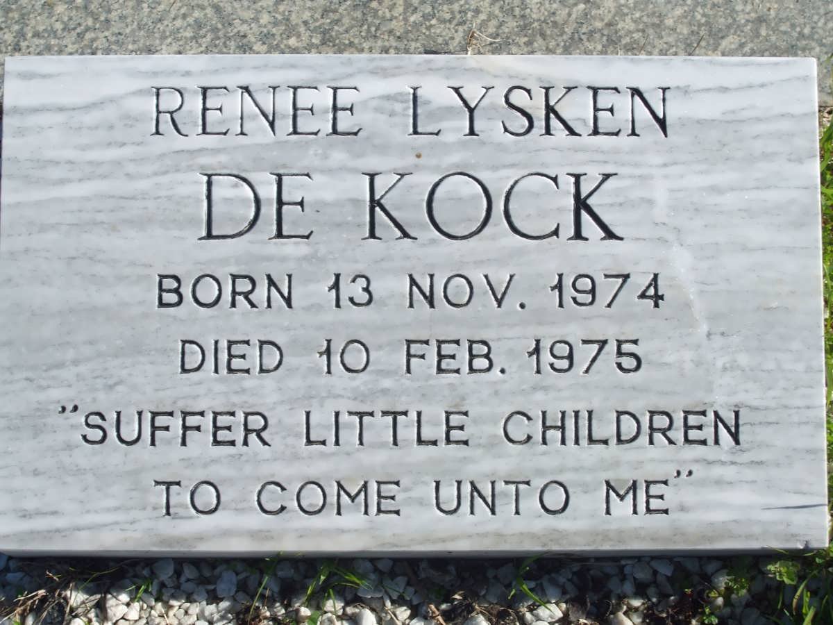 KOCK Renee Lysken, de 1974-1975