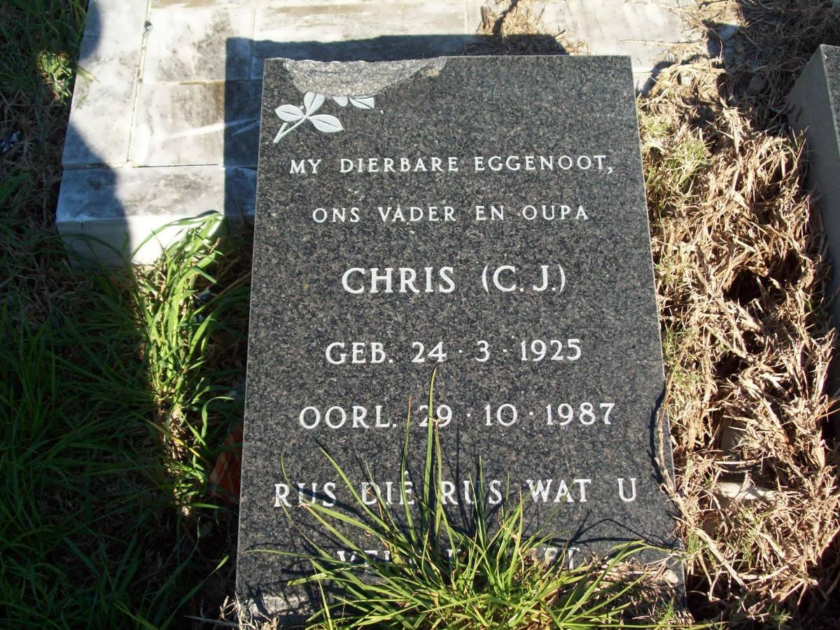 KOTZE  C.J. 1925-1987