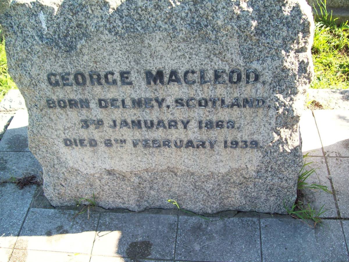 MACLEOD George 1868-1939