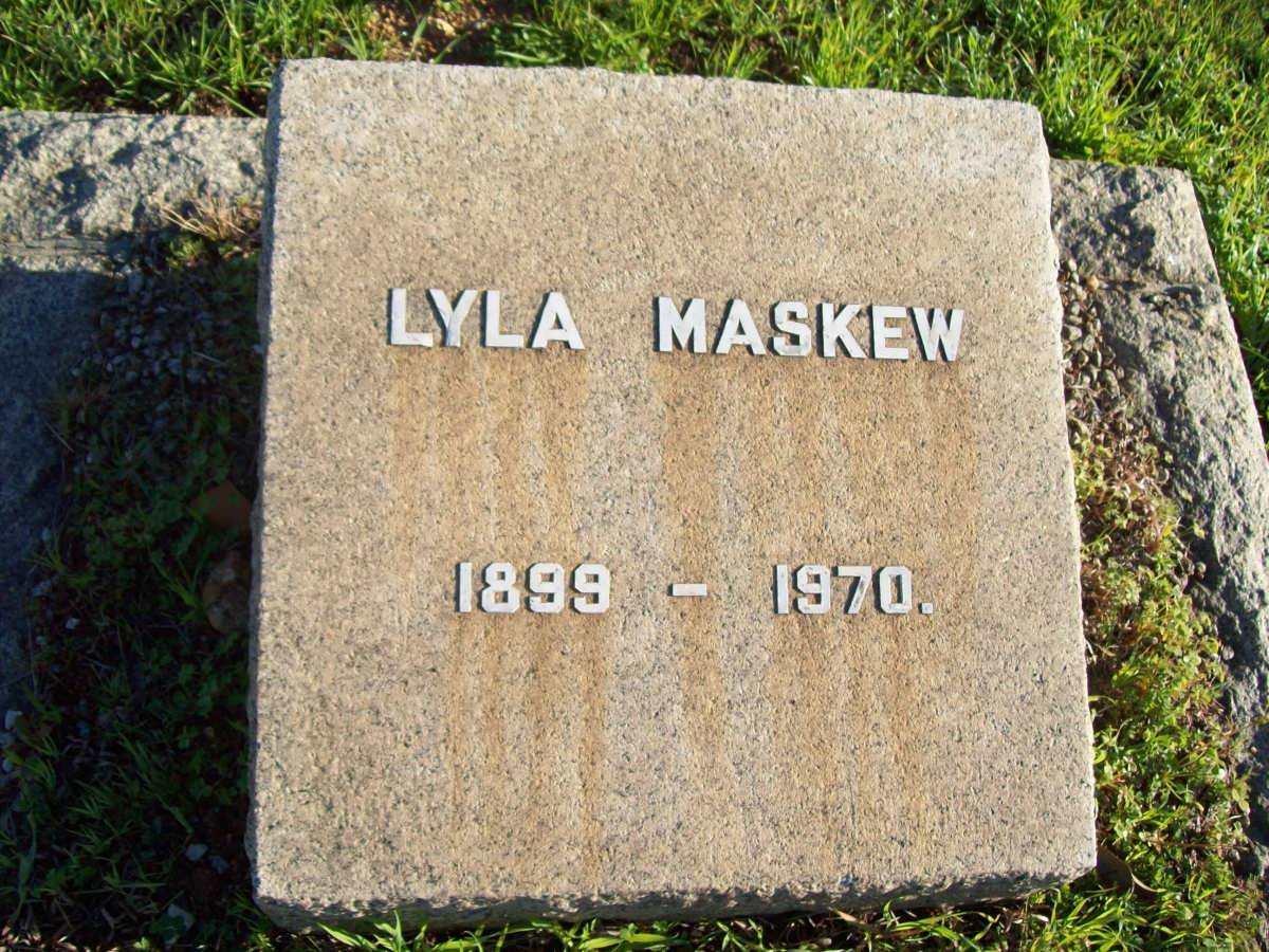MASKEW Lyla 1899-1970
