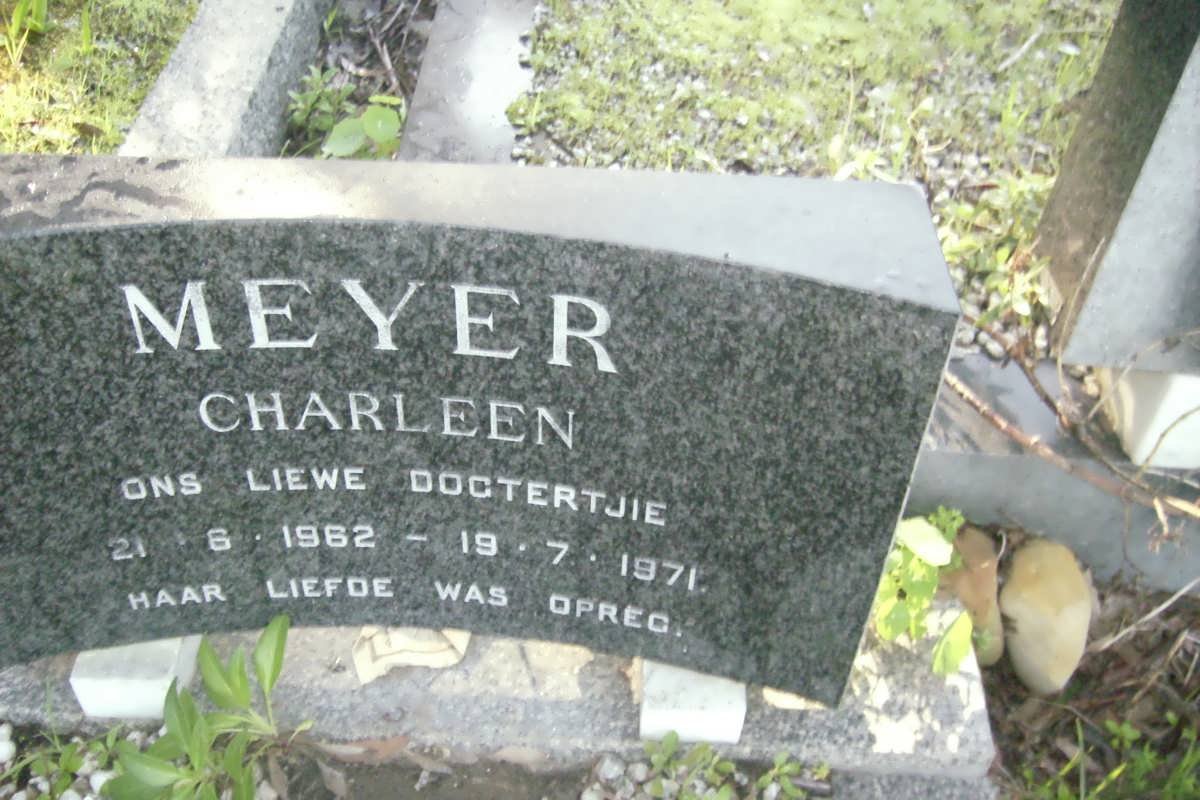 MEYER Charleen 1962-1971