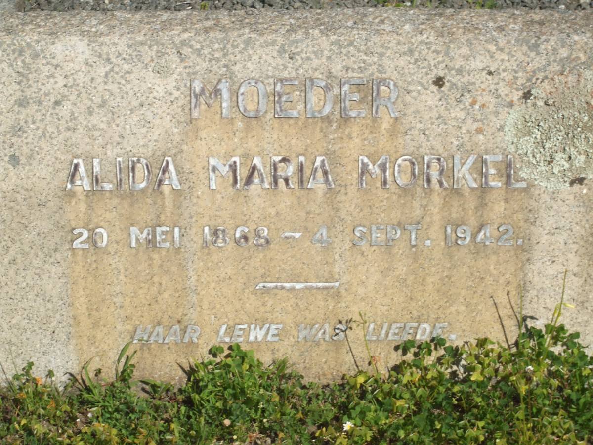 MORKEL Alida Maria 1868-1942
