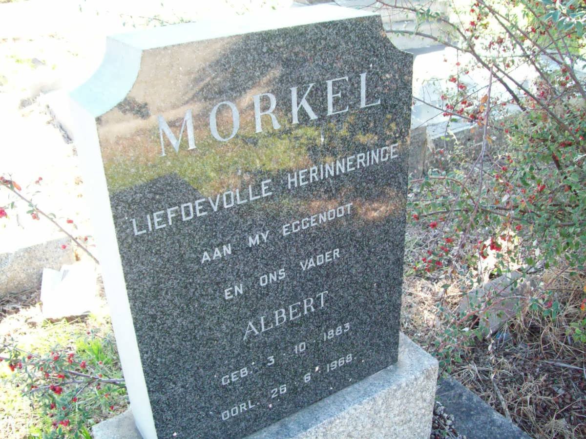 MORKEL Albert 1883-1968