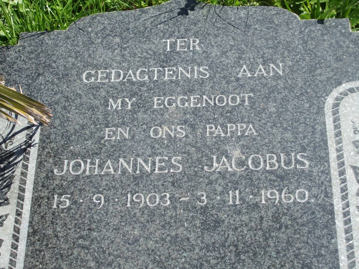 MORKEL Johannes Jacobus 1903-1960