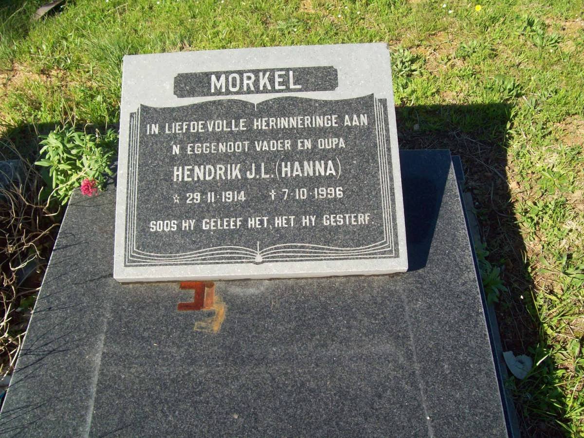 MORKEL Hendrik J.L. 1914-1996