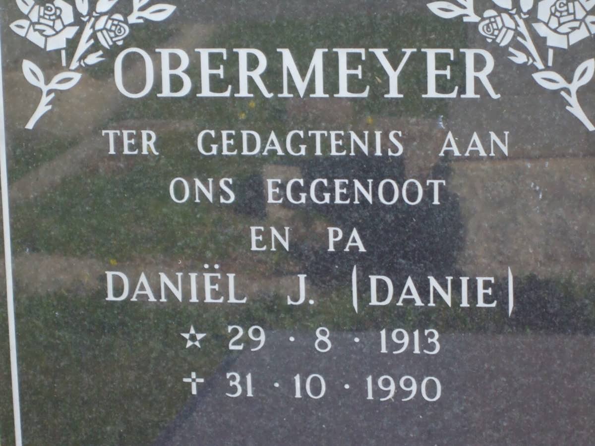 OBERMEYER Daniel J. 1913-1990