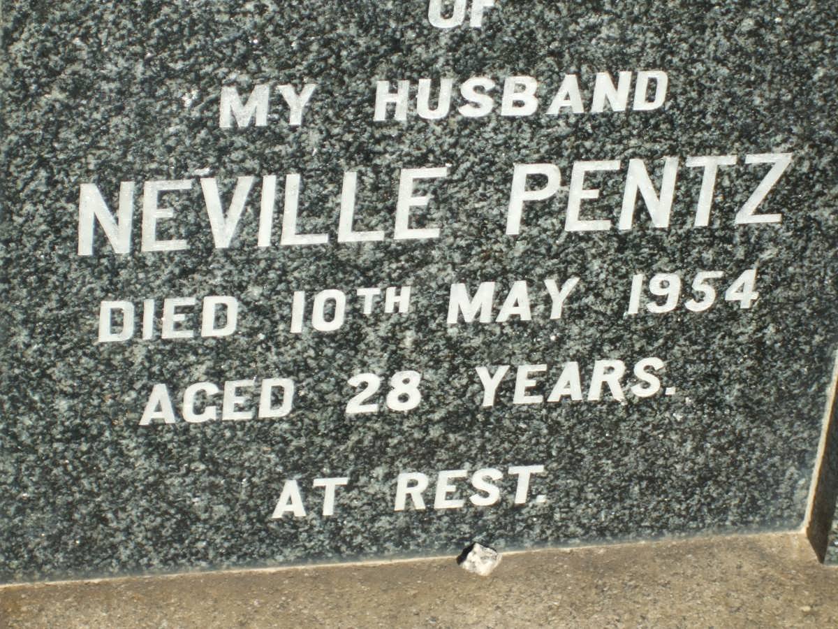 PENTZ Neville -1954