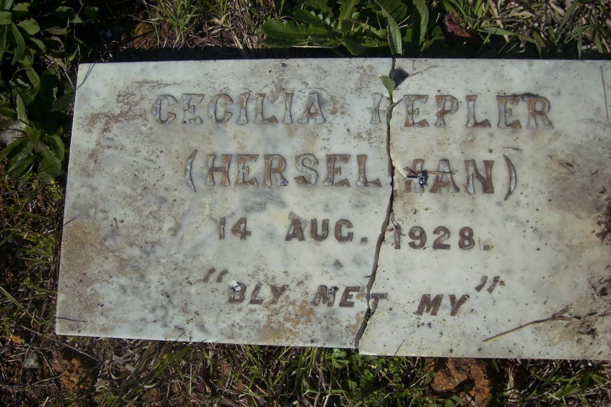 PEPLER Cecilia nee HERSELMAN -1928