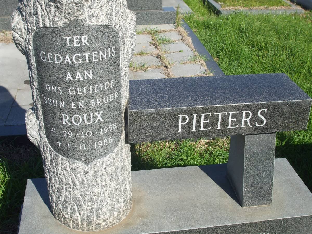 PIETERS Roux 1958-1986