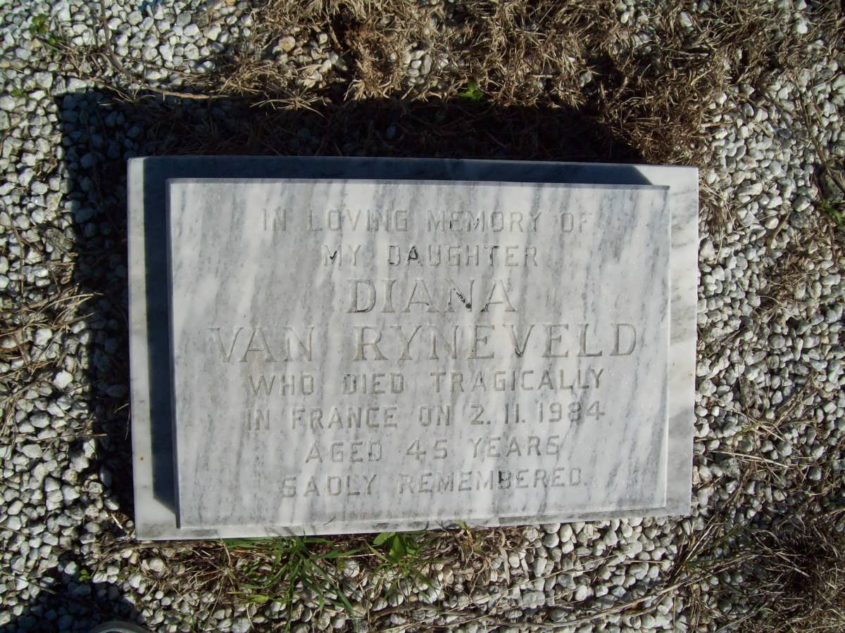 RYNEVELD Diana, van -1984