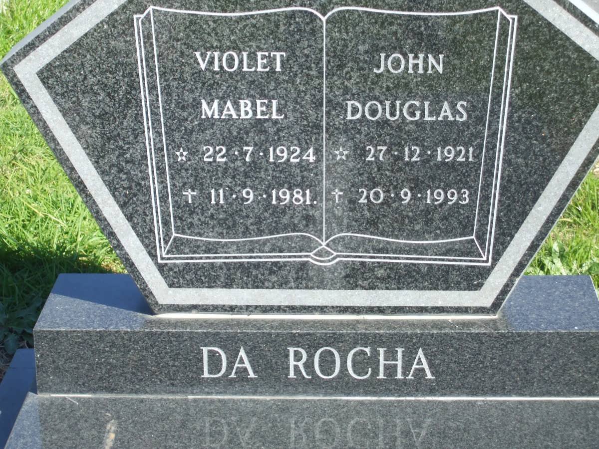 ROCHA John Douglas, da 1921-1993 &amp; Violet Mabel 1924-1981