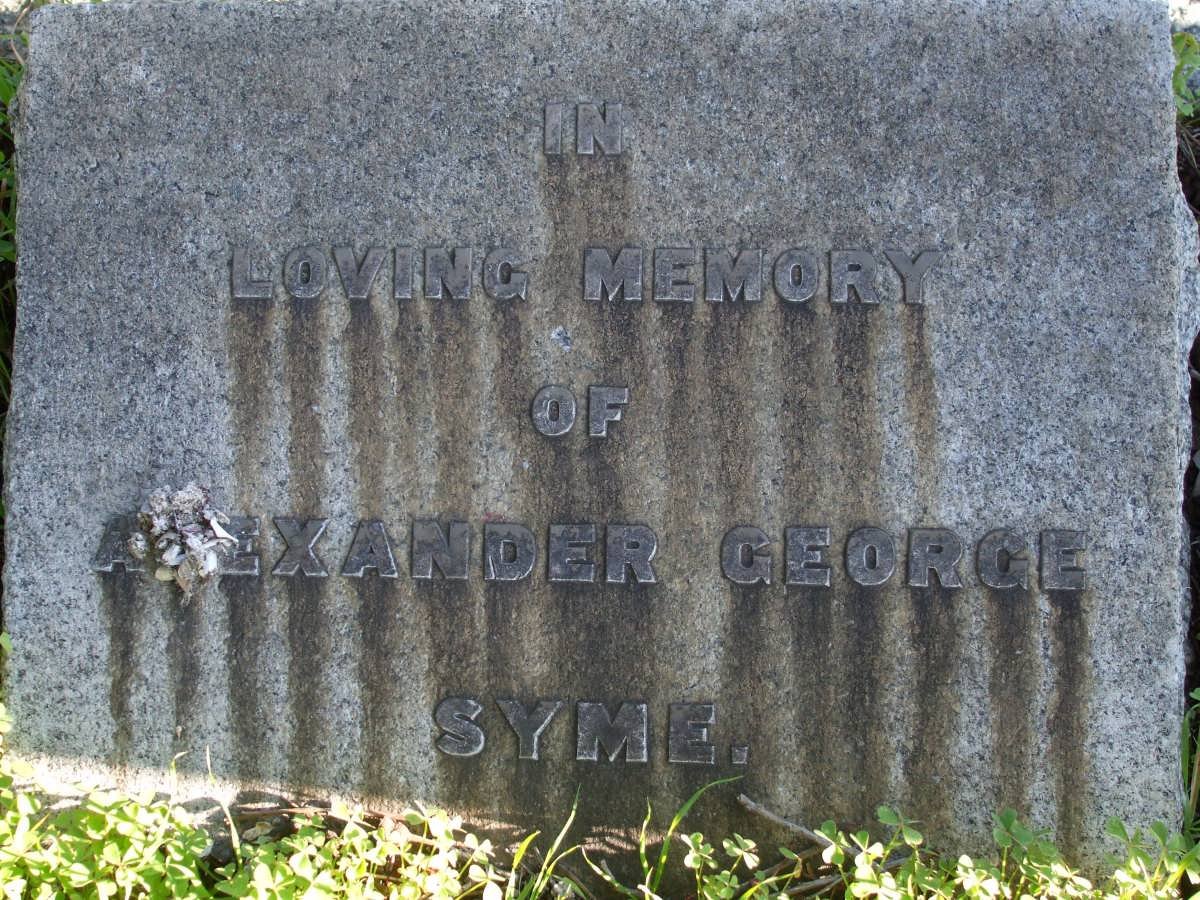 SYME Alexander George
