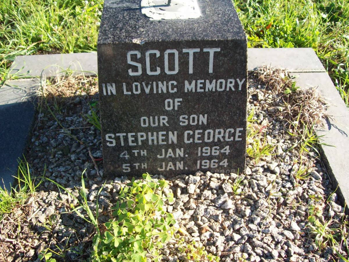 SCOTT Stephen George 1964-1964