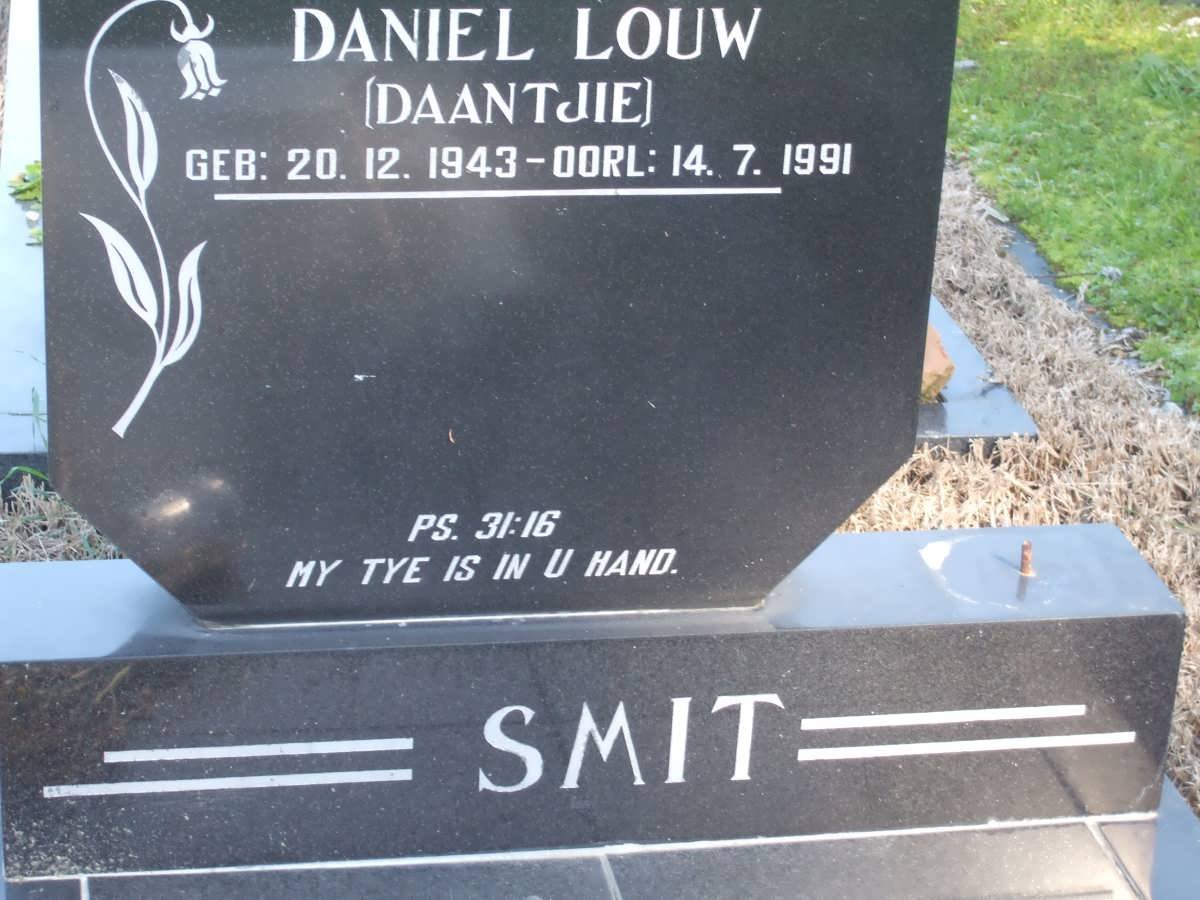 SMIT Daniel Louw 1943-1991