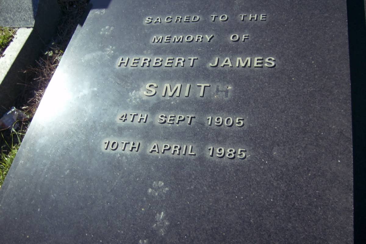 SMIT Herbert James 1905-1985