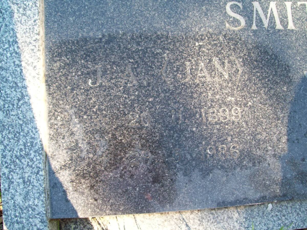SMIT J.A. 1899-1986
