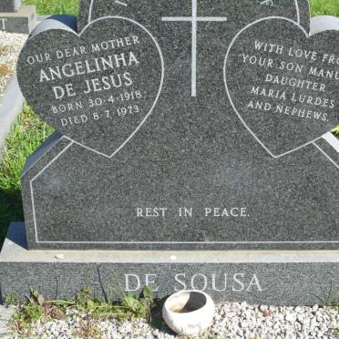 SOUSA Angelinha de Jesus, de 1918-1974