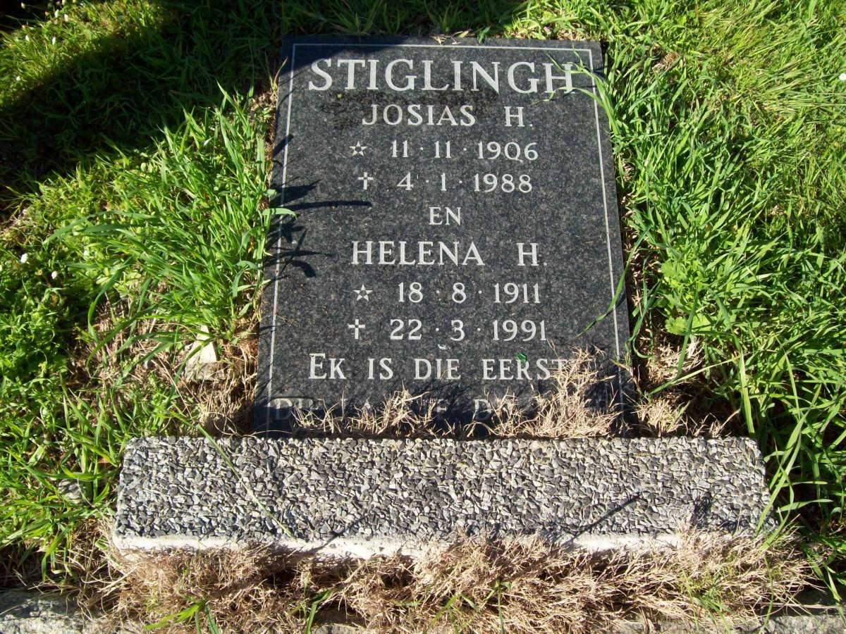 STIGLINGH Josias H. 1906-1988 &amp; Helena H. 1911-1991