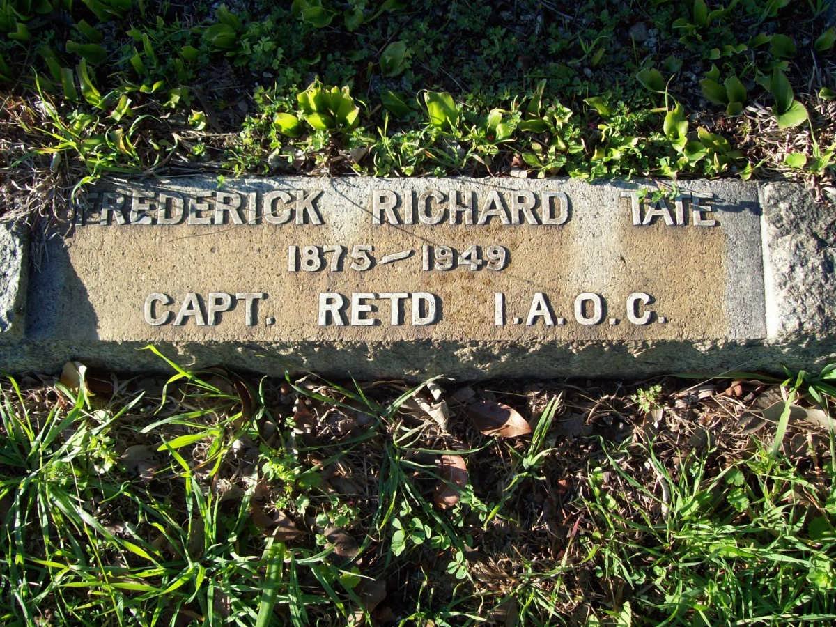 TATE Frederick Richard 1875-1945