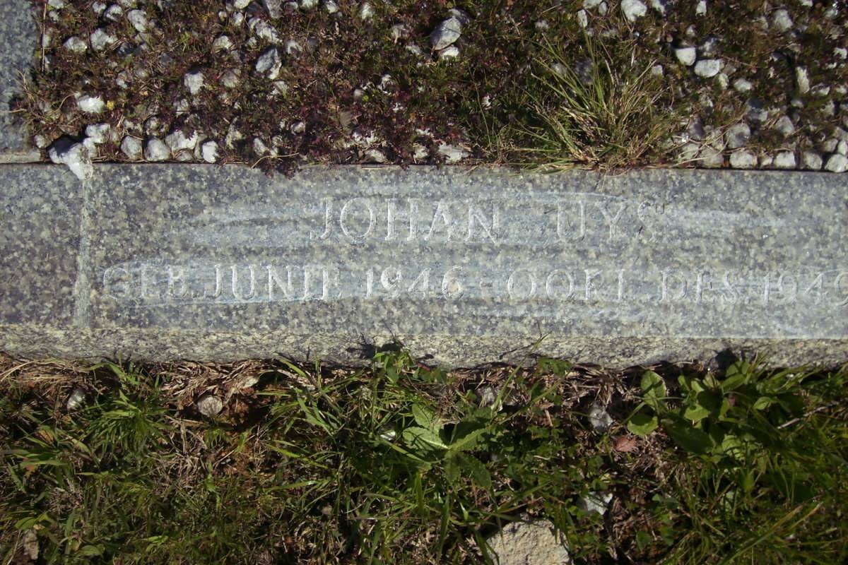 UYS Johan 1946-1949