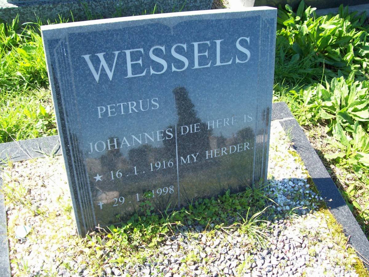 WESSELS Petrus Johannes 1916-1998