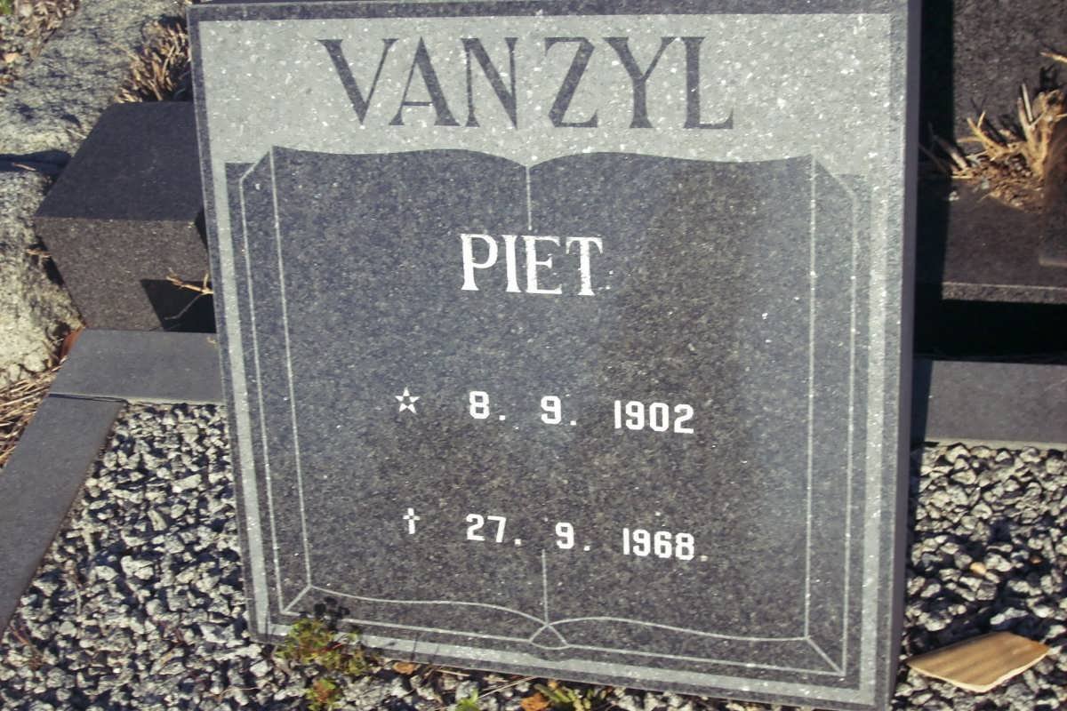 ZYL Piet, van 1902-1968